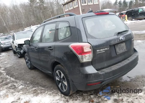2018 Subaru Forester 2.5I from USA, damaged, VIN JF2SJABC8JH432648